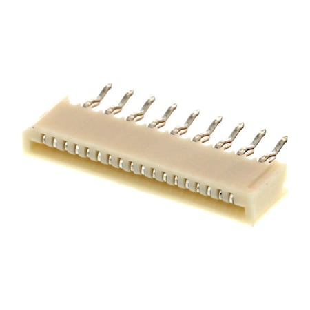 Molex Ffc/Fpc Connector, 18 Contact(S), 1 Row(S), Female, Straight, 0.039 Inch Pitch, Solder Terminal,  528061810